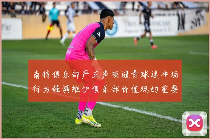 南特俱乐部严正声明谴责球迷冲场行为强调维护俱乐部价值观的重要性
